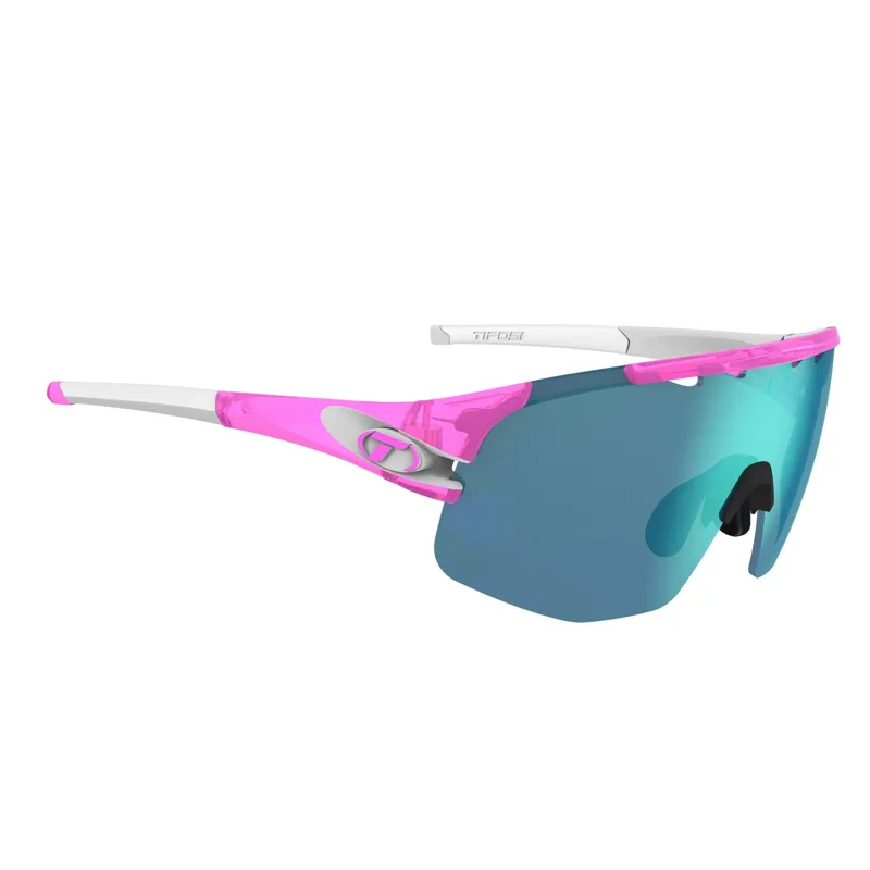 Tifosi Sledge Lite Interchangeable Lens Sunglasses in Pink-2
